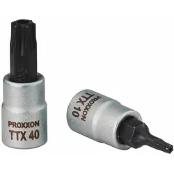 Proxxon 23756 1/4" TX-Einsatz T 15 mit Stirnbohrung