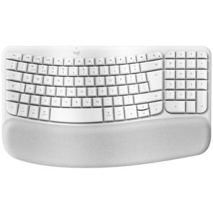 Logitech Tastatur Wave Keys for MAC, mit Handballenauflage, Bluetooth
