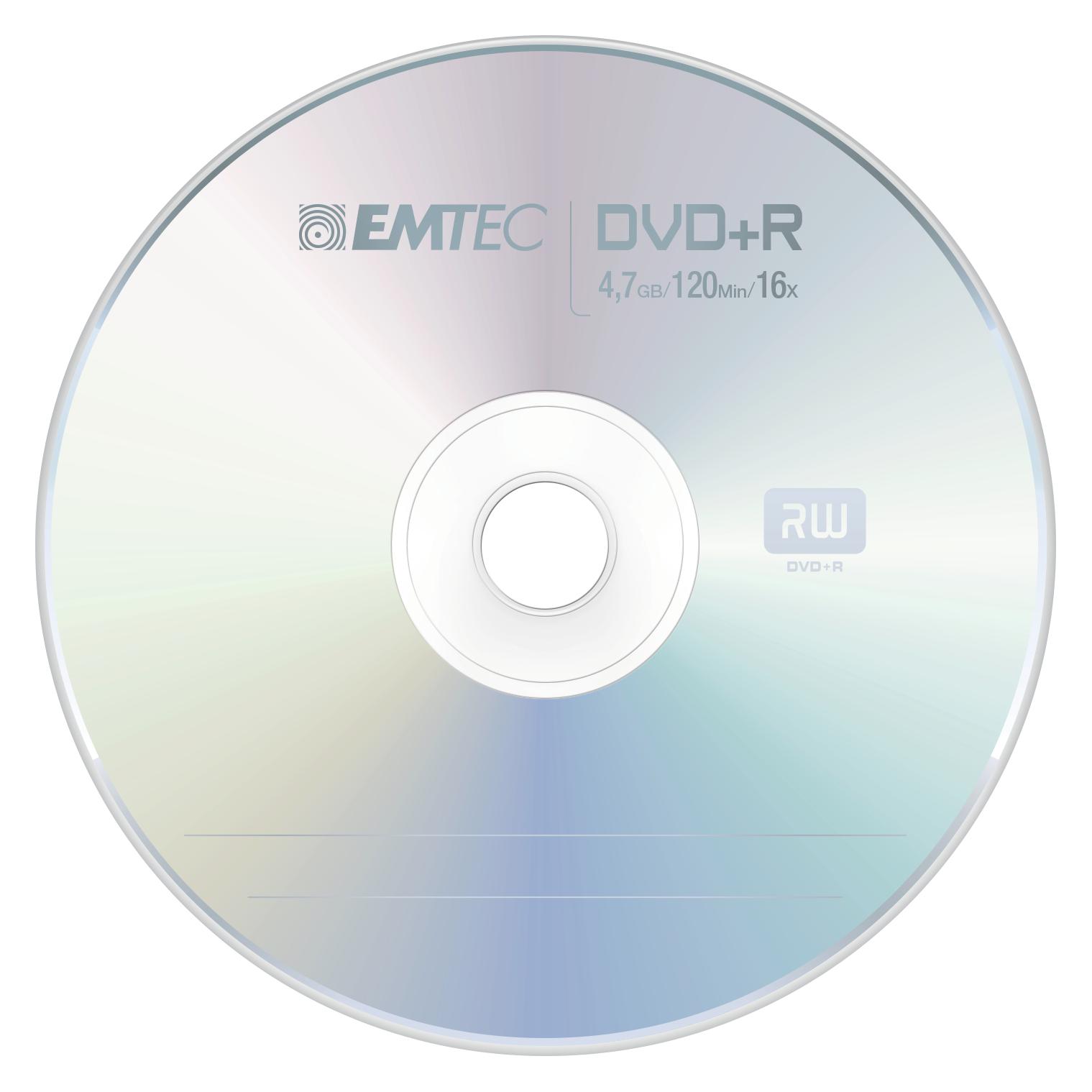 Emtec DVD+R 4,7GB 16x Cake Box (10) (10x) (ECOVPR471016CB)