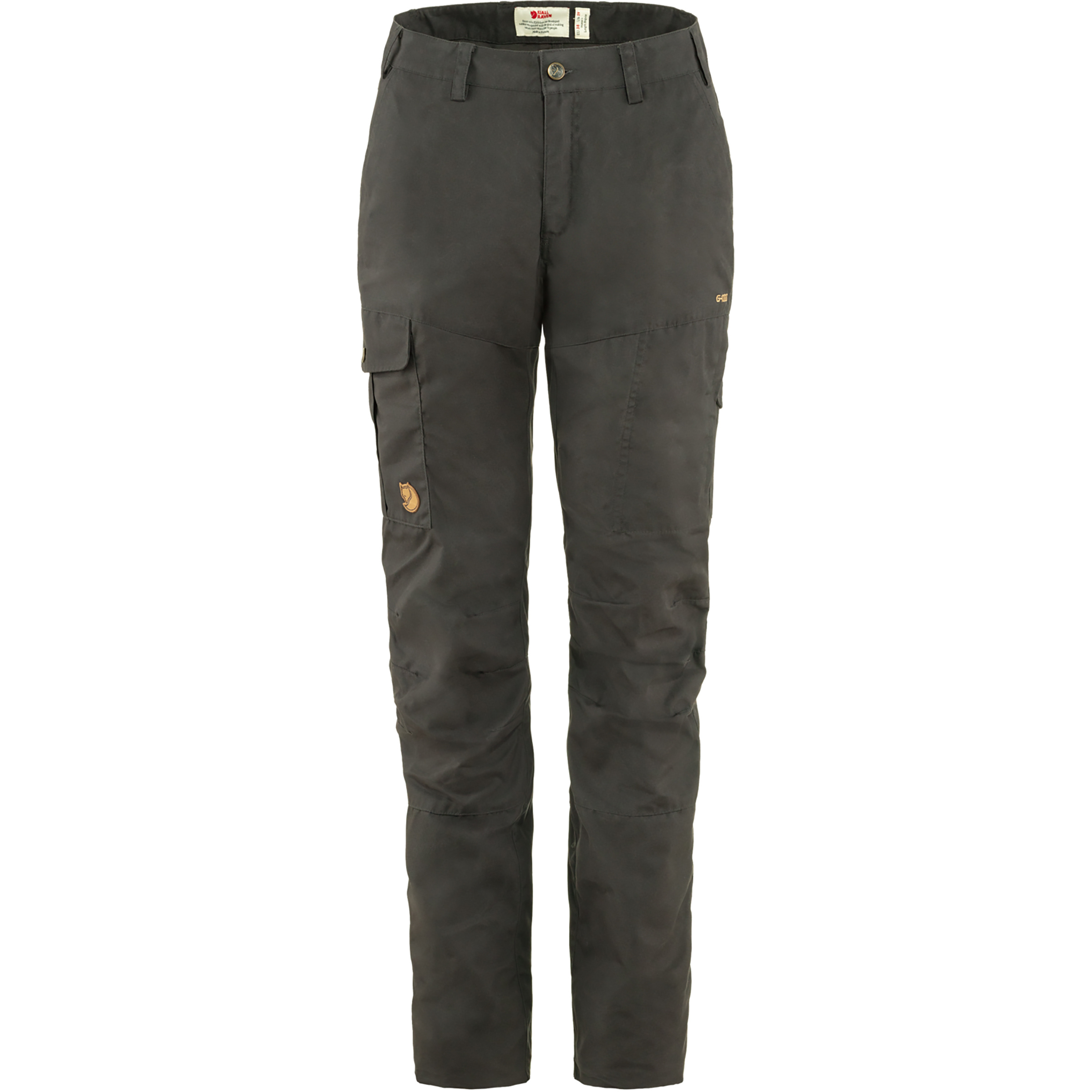 Fjällräven Karla Pro Hose Damen Wanderhose grau Größe XS Camping Widerstandsfähig Wasserabweisend