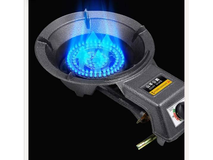 Cuisinière à gaz à brûleur unique, économie d'énergie, cuisinière commerciale de Table à gaz naturel GPL domestique BCW