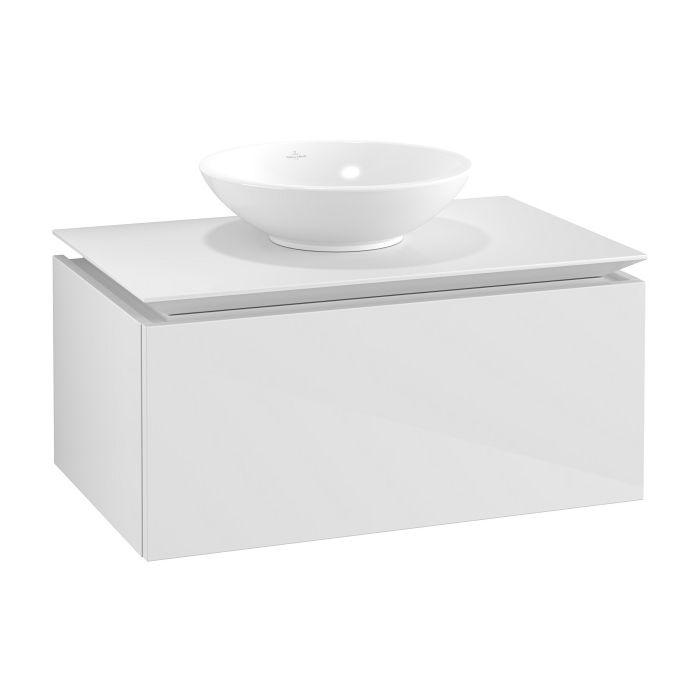 Villeroy & Boch Legato Waschtischunterschrank B60100DH 80x38x50cm, Glossy White