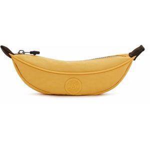 kipling Federmäppchen Banana, Yellow, Schlamperetui, aus Stoff, gelb