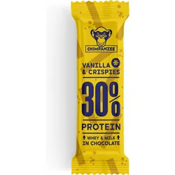 CHIMPANZEE Proteinriegel 30% Vanilla & Crispies, 50g je Riegel 20 Stück pro Verpackungseinheit