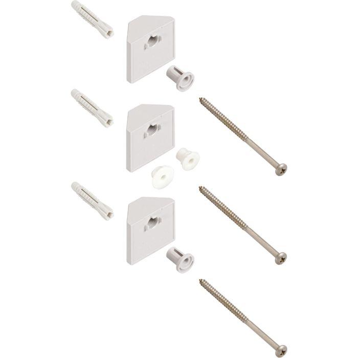 hansgrohe Eckmontageset 28696000 hellgrau, für Raindance Unica