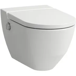 Laufen Cleanet navia Dusch-Tiefspül-WC H8206014000001 spülrandlos, 37x58cm, weiß LCC
