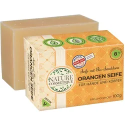 Orangen-Seife mit Sanddorn-Extrakt
