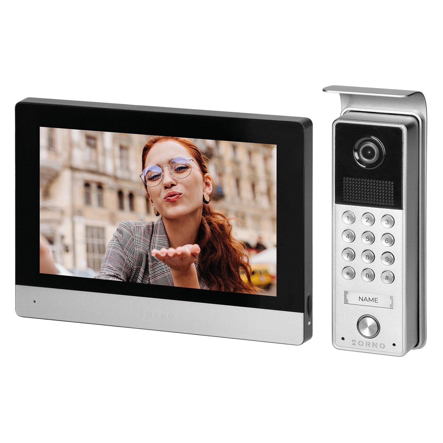 Orno Video-Gegensprechanlage OR-VID-ME-1056FHD/B (Kabelgebunden) (48444)