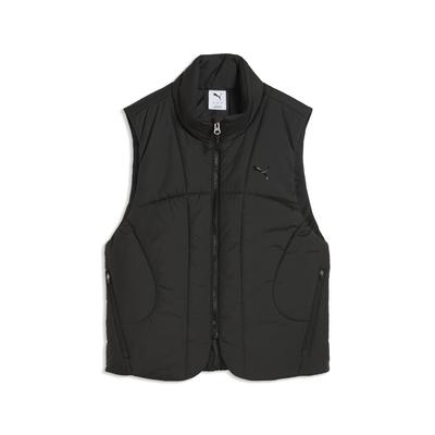 Winterjacke PUMA "PUMATECH SENSE Pufferweste Damen", Damen, Gr. XS, schwarz, Obermaterial: 100% Polyester. Futter: 100% Polyester. Füllung: 100% Polyester. Seitentasche – Unten: 100% Polyester, Jacken Winterjacke