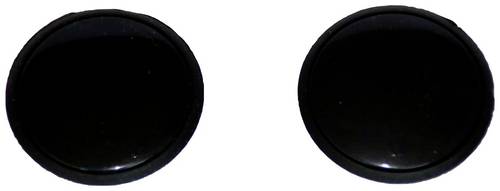 HP Autozubehör Zierschrauben Schwarz (Ø) 22mm