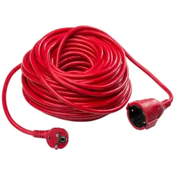 as-Schwabe Verlängerungskabel, 15 m, rot
