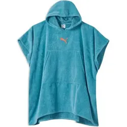 PUMA Kinder Bademantel teamADDITIONS Jr, Größe 10-13 Jahre in Blau Blau