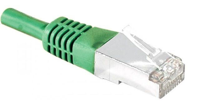 Dexlan Patchkabel Cat. 6A, F/UTP, grün, 10,0 m 859554