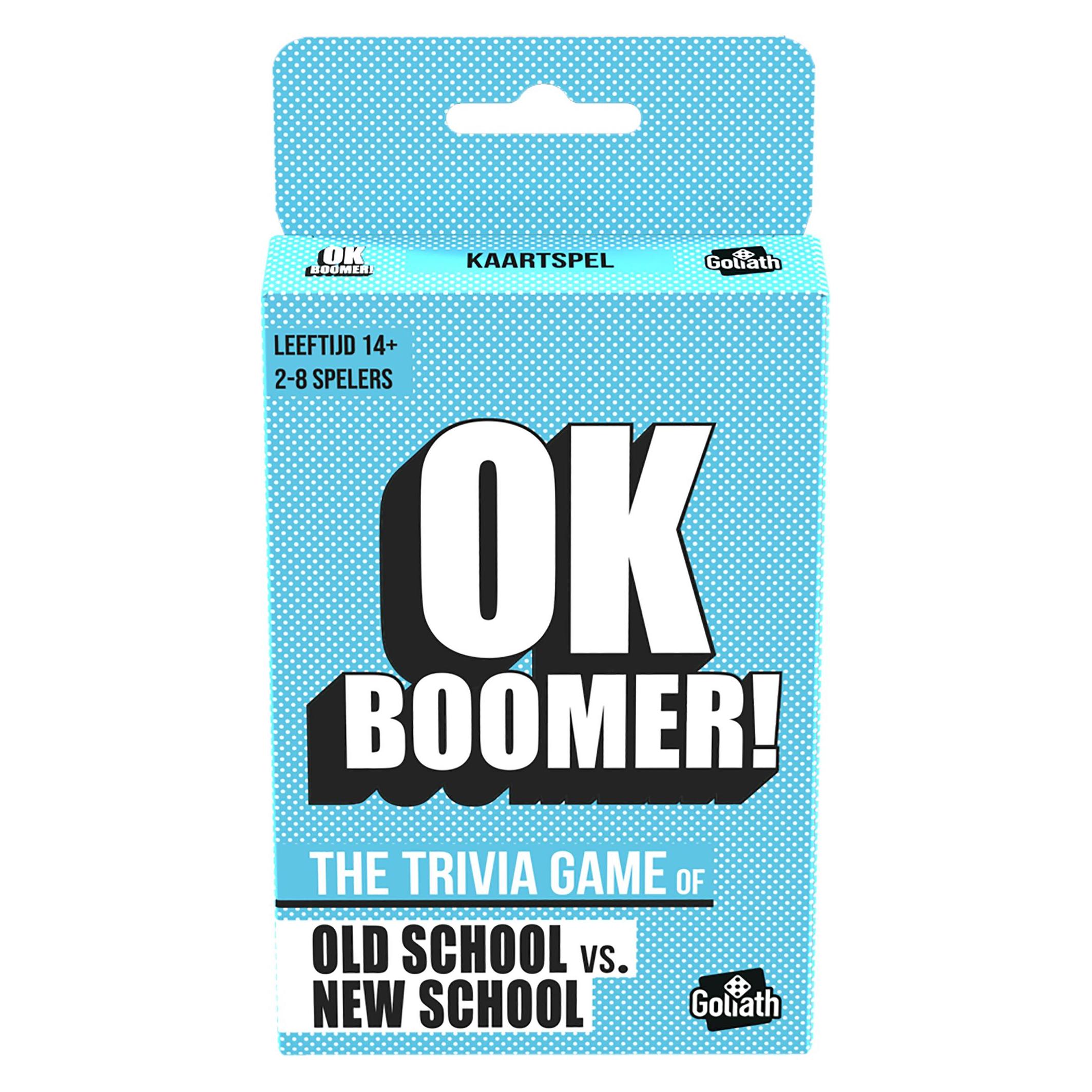 Goliath Toys OK BOOMER! Kartenspiel (Niederländisch, 2 - 8 Spieler) (926981.012)