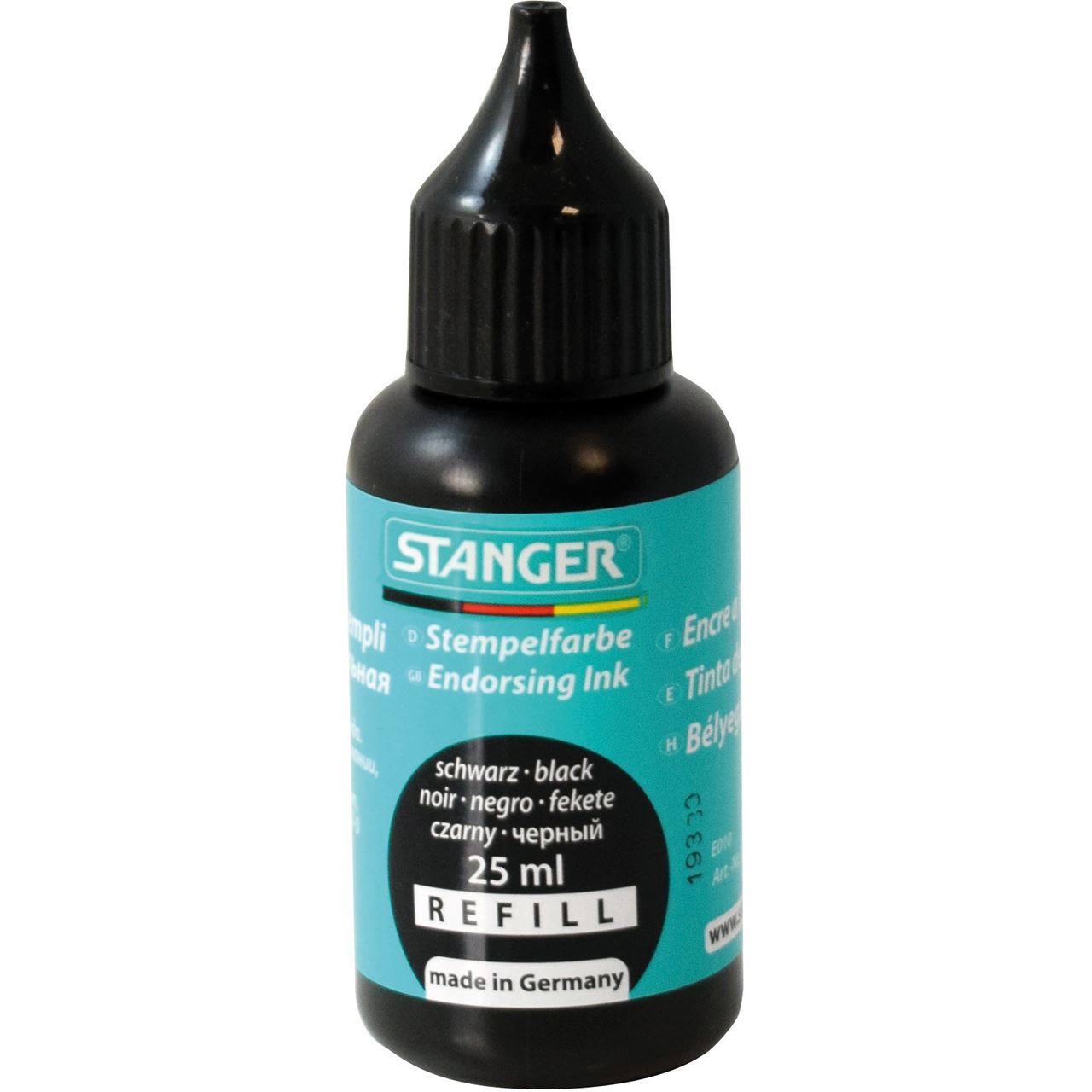 STANGER Stempelfarbe schwarz 25,0 ml