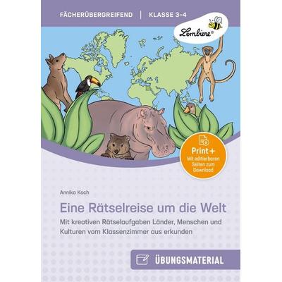 Eine Rätselreise um die Welt, Set von , Lernbiene, 978-3-7468-1154-3