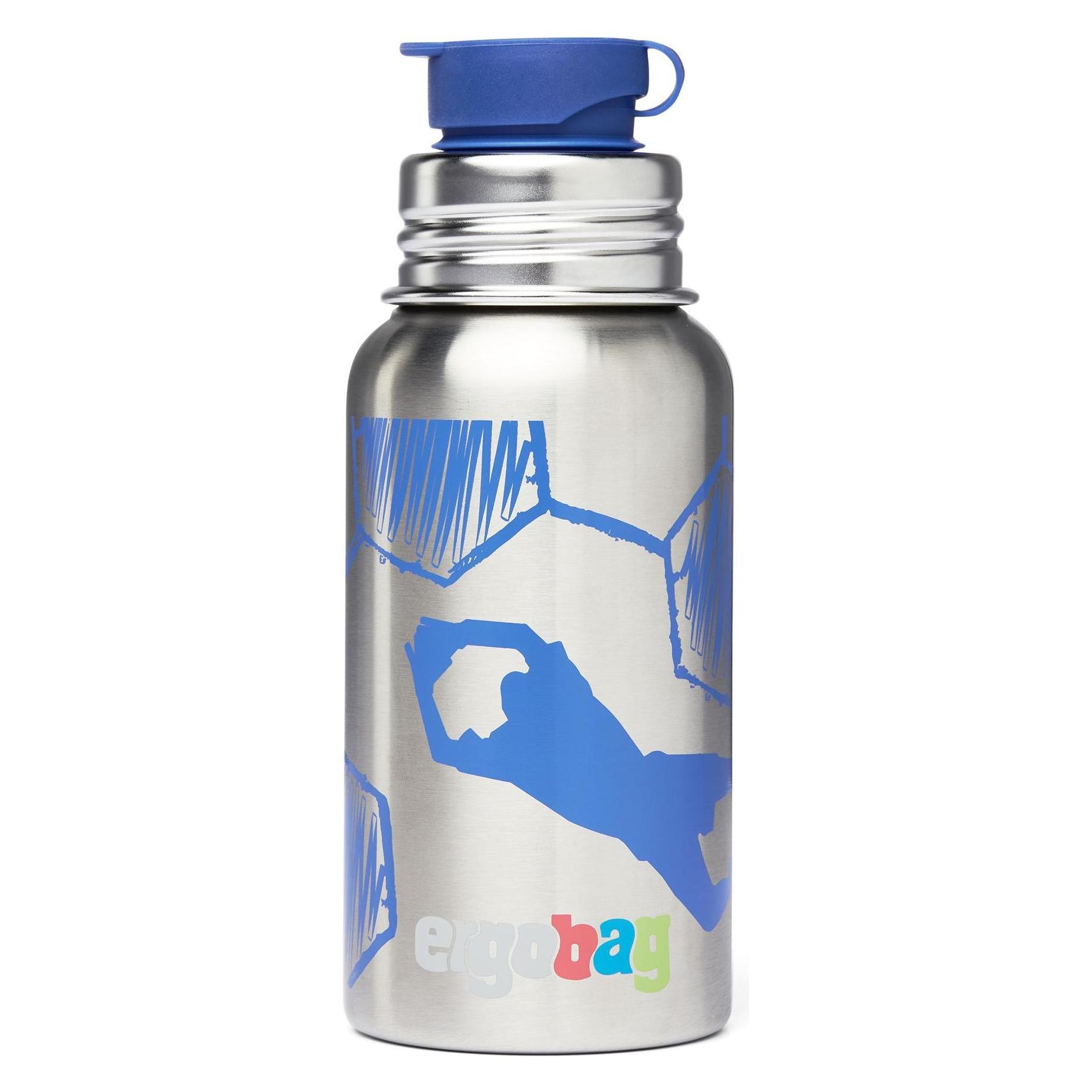 Ergobag Edelstahl-Trinkflasche Torwart (0.50 l) (ERG-EBO-001-004X)