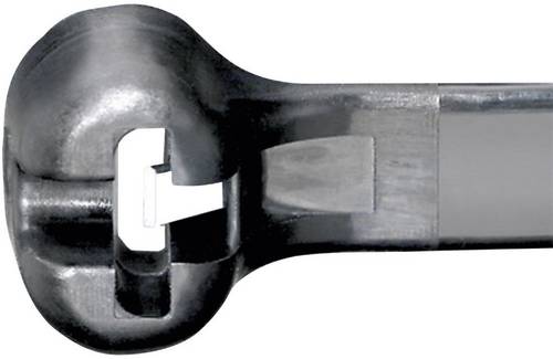 Panduit CVR150SBK BT1.5I-C0 Kabelbinder 160mm 2.40mm Schwarz mit Metallzunge, UV-stabilisiert, Witterungsstabil