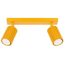 Sollux SL.2358 Deckenleuchte KARBON 2 gelb