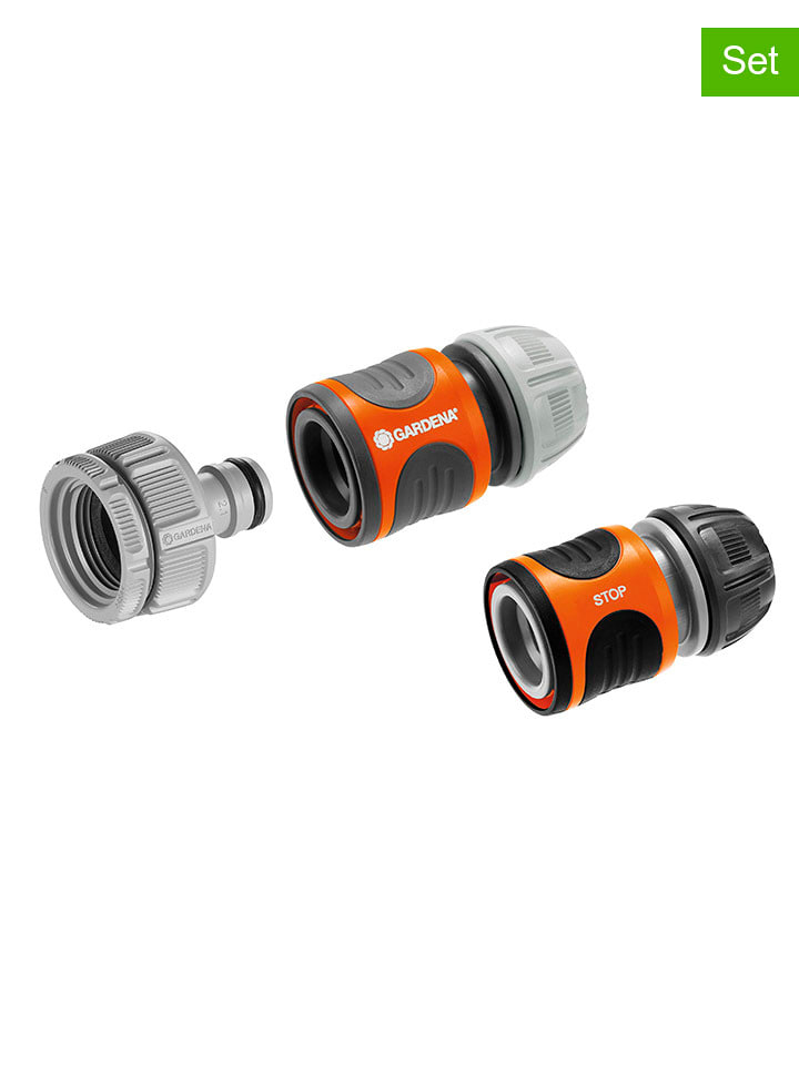Gardena 4tlg. Bewässerungs-Starter-Set in Schwarz/ Orange - onesize