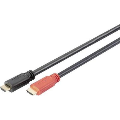 DIGITUS - HDMI High Speed Anschlusskabel mit Ethernet und Signalverstärker