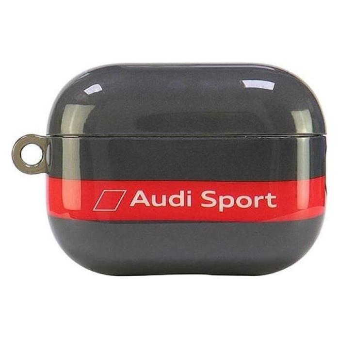 Audi IML Sport AirPods Pro 2 cover szary/gray AUS-IMLAPP2-RSQ/D4-GY (Kopfhörer Hülle) (AUDI000169-0)