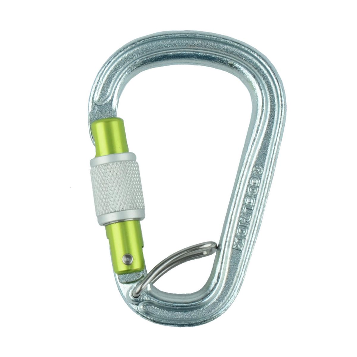 Edelrid HMS Bruce Steel Screw FG II silver (006) 738050000060