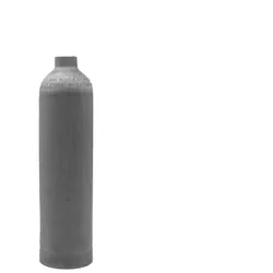 MES 3 L /200 bar Aluflasche natur - Rohling