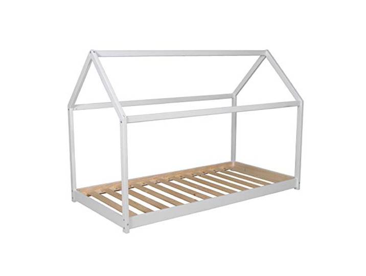 PANDA Lit Cabane 90x190cm\, blanc
