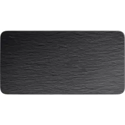 Villeroy & Boch Manufacture Rock Servierplatte rechteckig 35x18cm