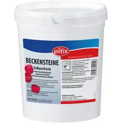 Klosteine Eilfix Erdbeere 1 kg Beckensteine für stark frequentierte Pissoirs, Urinalbecken