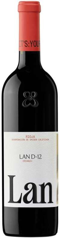 Lan D-12 Crianza Magnum 2022 - Vino Crianza de España 150cl 13% Vol.