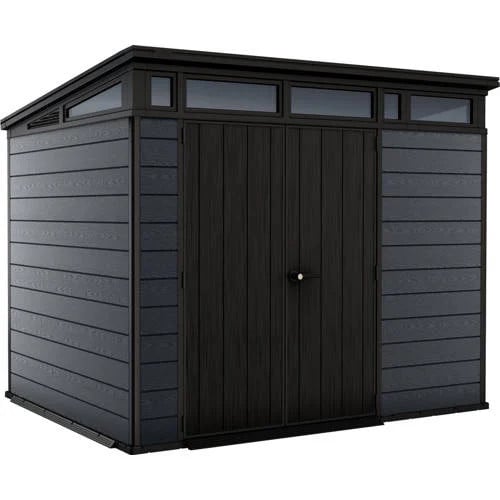 Keter Cortina 97 Tuinhuis - Grijs - B/D/H: 277 x 218 x 226 cm