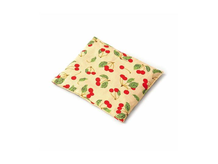 Wärmekissen SISSEL Cherry Kirschmotiv 23 x 26 cm , bunt (gelb), B:23cm L:26cm, Wärmekissen, Wärmekissen