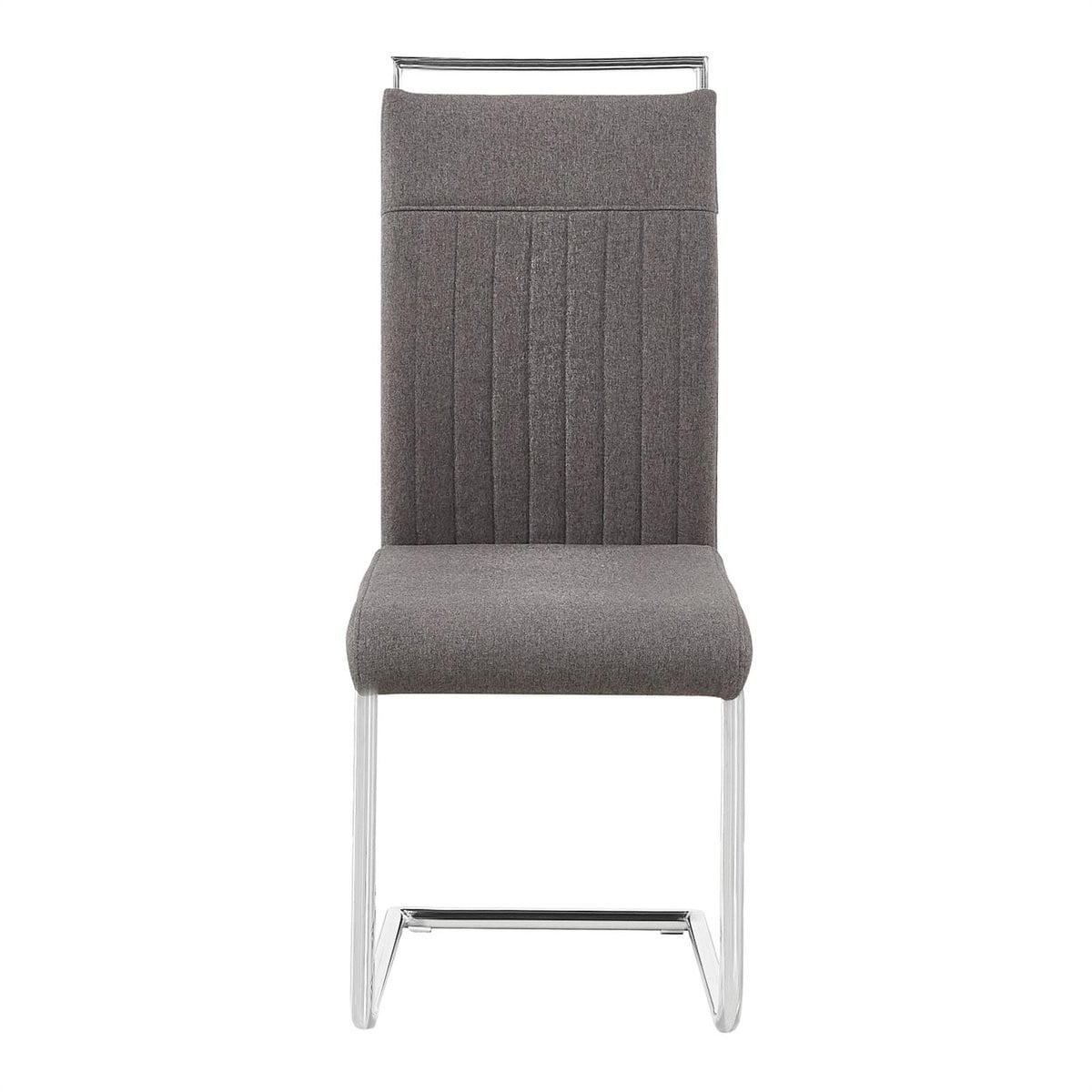 Eetkamerstoelen ERICA, set van 4 - donkergrijs