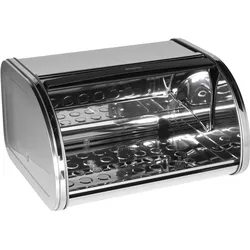 Brabantia Rollbrotkasten, Brotaufbewahrung, Silber