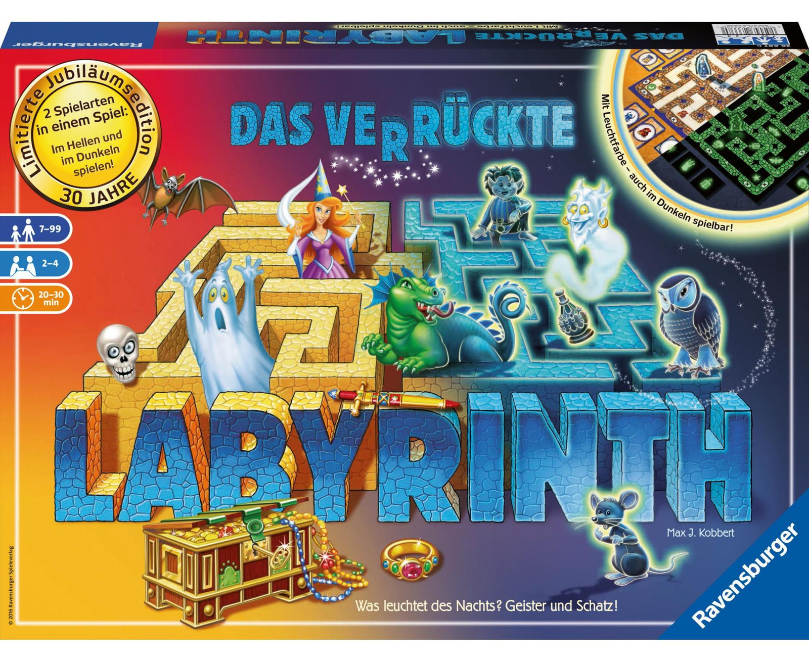 Ravensburger Labyrinth Zoek- en schuifspeelgoed met lichteffect