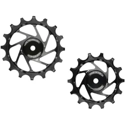 HOPE Schaltwerkröllchen Set Jockey Wheels 14/16 Zähne | schwarz