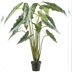 CREATIV green künstliche Pflanze Alocasia zebrina Sarian, 160cm
