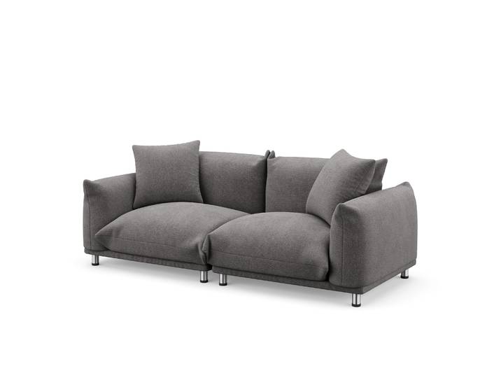 Sofa KAJA 3-Sitzer anthrazit