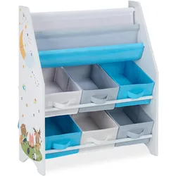 Relaxdays, Kinderregal, Kinderregal (62 x 31.50 x 74 cm)