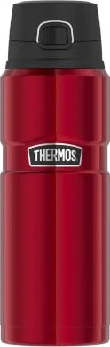 Thermos Isolierflasche Stainless King rot, schwarz 700,0 ml, 1 St.