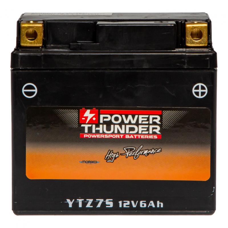 Batterie Power Thunder YTZ7S 12V 6AH