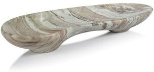 Zodax Altamura Large Organic Shape Marble Bowl