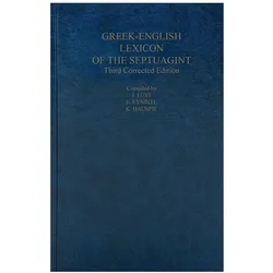 A Greek-English Lexicon of the Septuagint, Fachbücher von K Hauspie, E Eynikel, J Lust