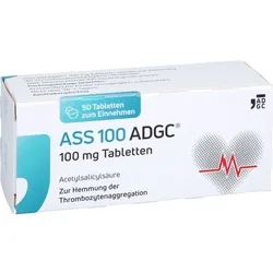 Ass 100 Adgc 100 mg Tabletten 50 ST