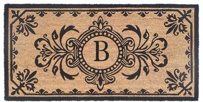 Lush Decor Dwell Vine Outdoor Mat Black