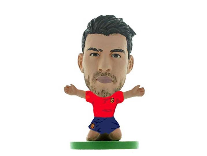 SoccerStarz SOC1453 Spanje Alvaro Morata-Home Kit/Cijfers