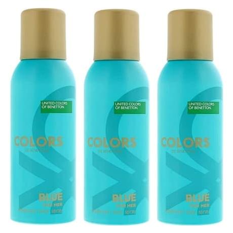 Benetton Colors Blue deodorant spray 150ml (Spray, 150 ml) (25374214)