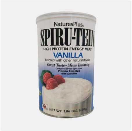 NATURES PLUS SPIRU TEIN BAUNILHA 480g